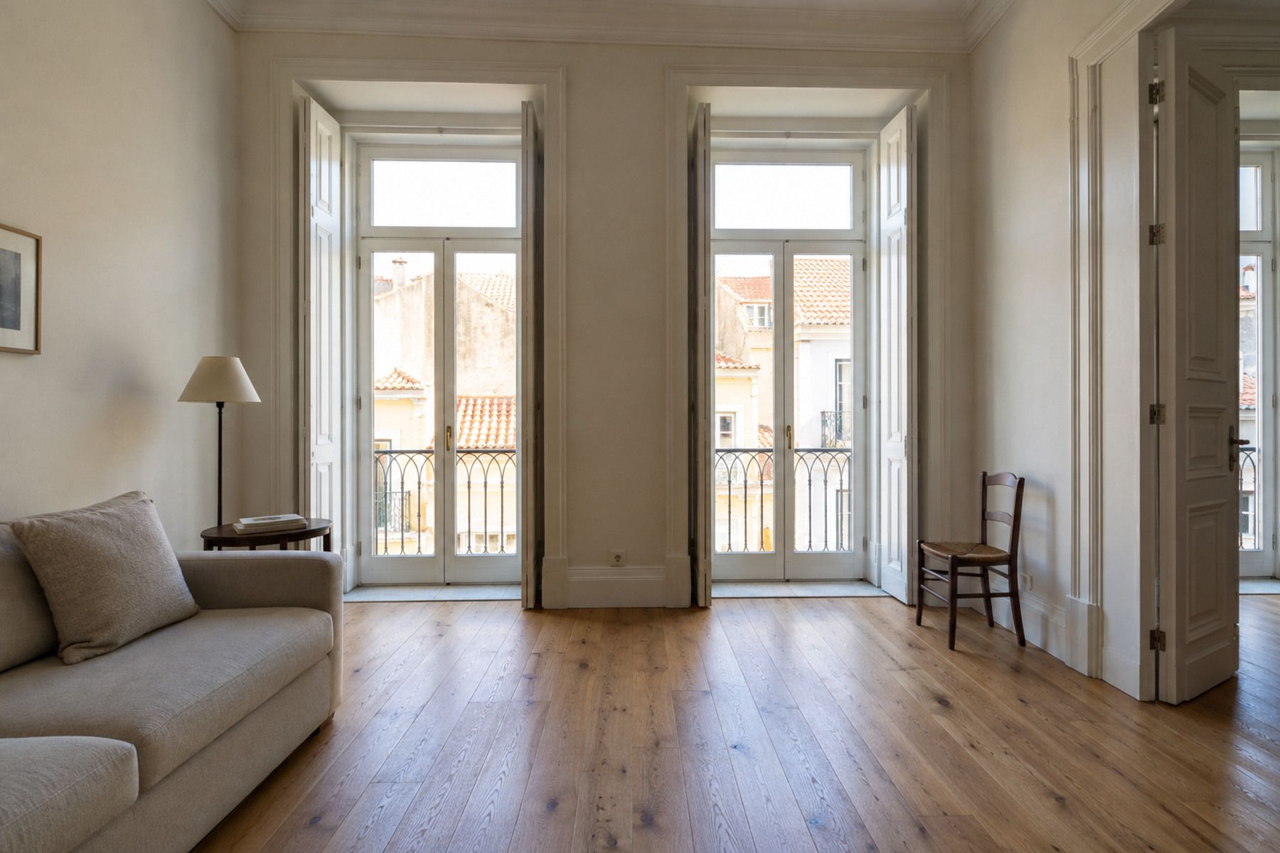 Projeto Chiado Balcony Revival — depois da renovação