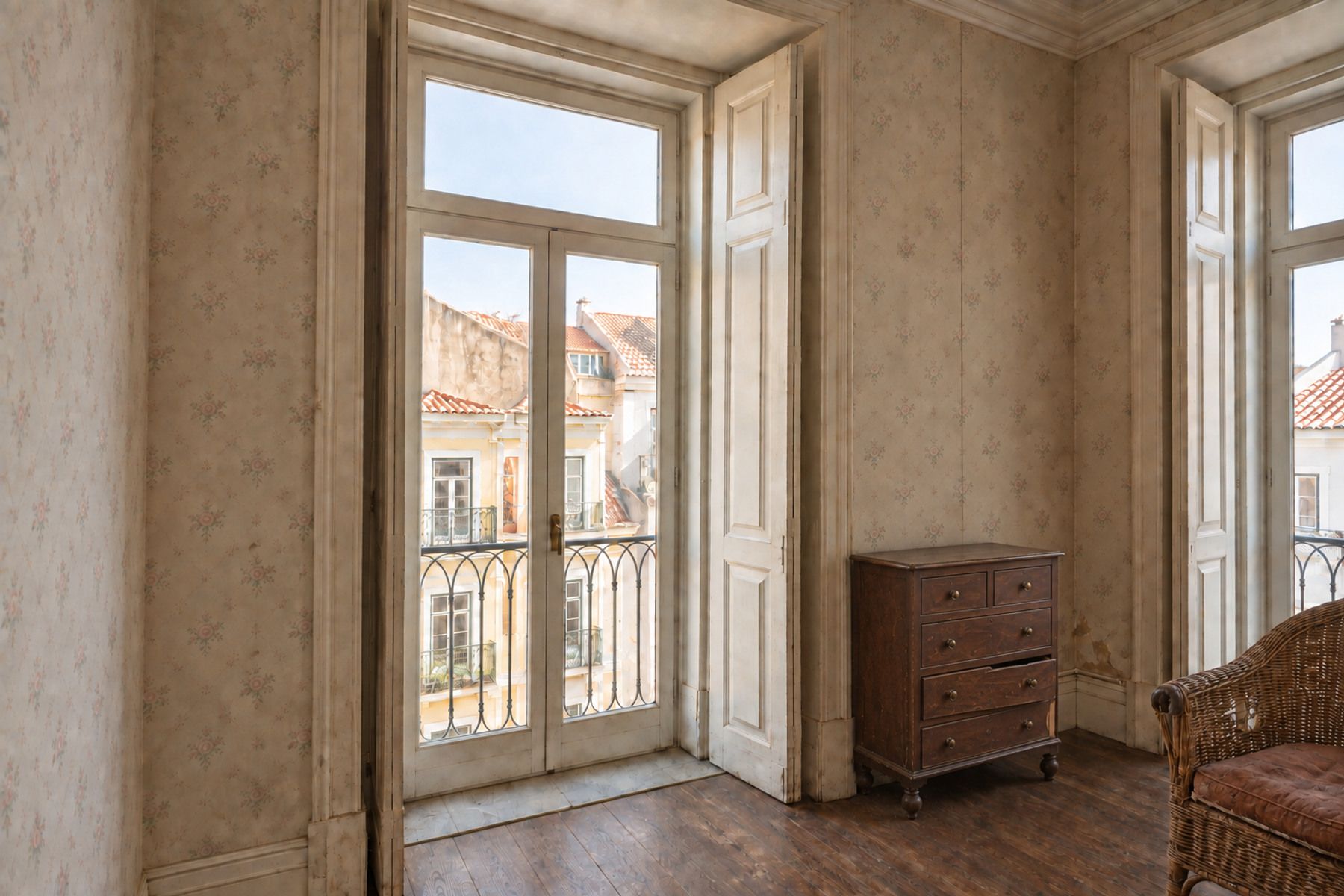 Projeto Chiado Balcony Revival — antes 3